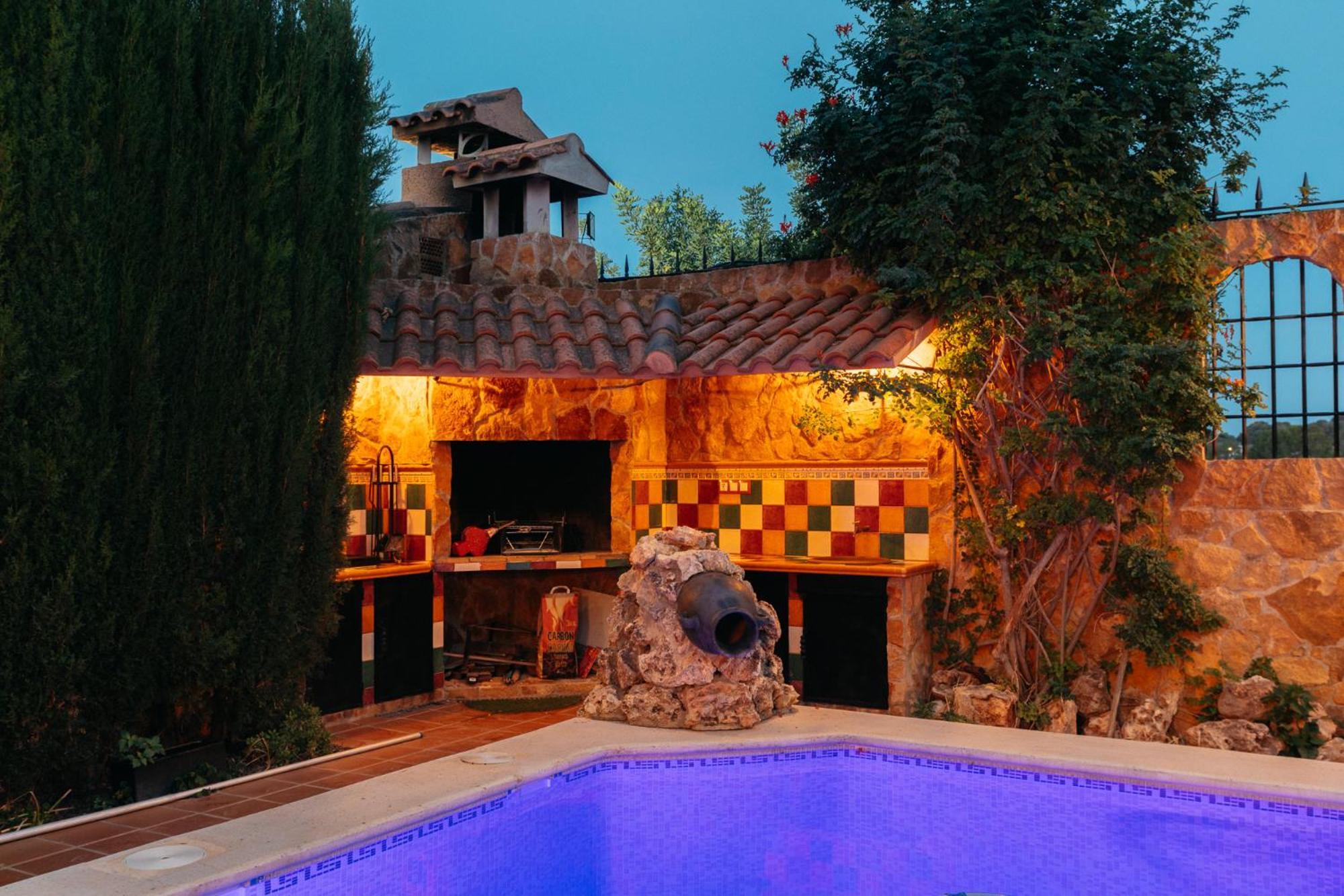 Chalet, Villa Rodeada De Naturaleza Piscina A Doce Klm De Valencia Y 7 Del Aeropuerto ภายนอก รูปภาพ