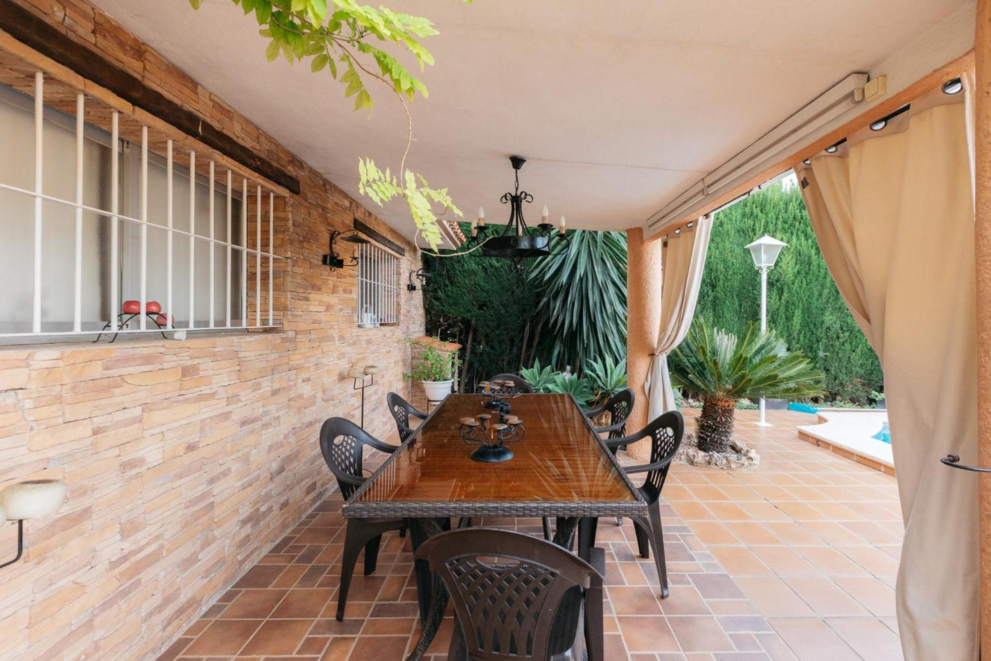 Chalet, Villa Rodeada De Naturaleza Piscina A Doce Klm De Valencia Y 7 Del Aeropuerto ภายนอก รูปภาพ